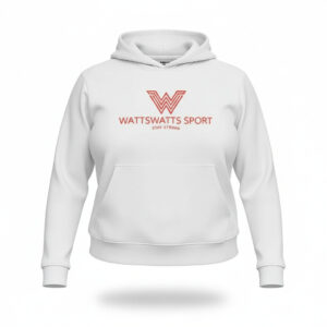 Sweat capuche logo central femme